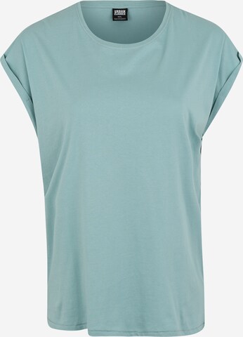 Urban Classics Shirt in Groen: voorkant