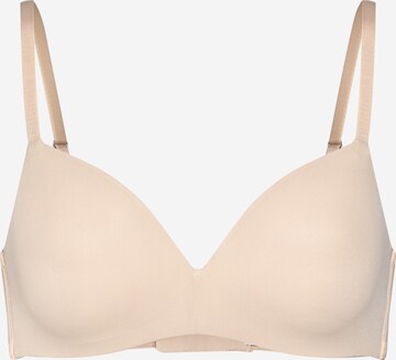 Skiny Bra in Beige: front