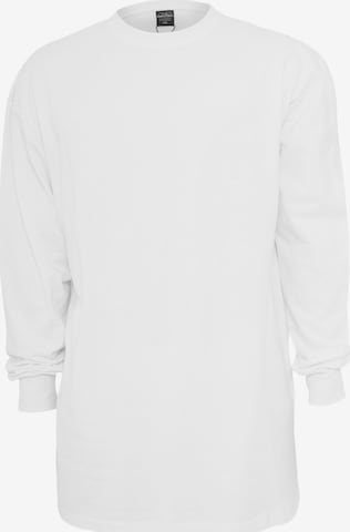 Urban Classics Big & Tall Shirt in Wit: voorkant