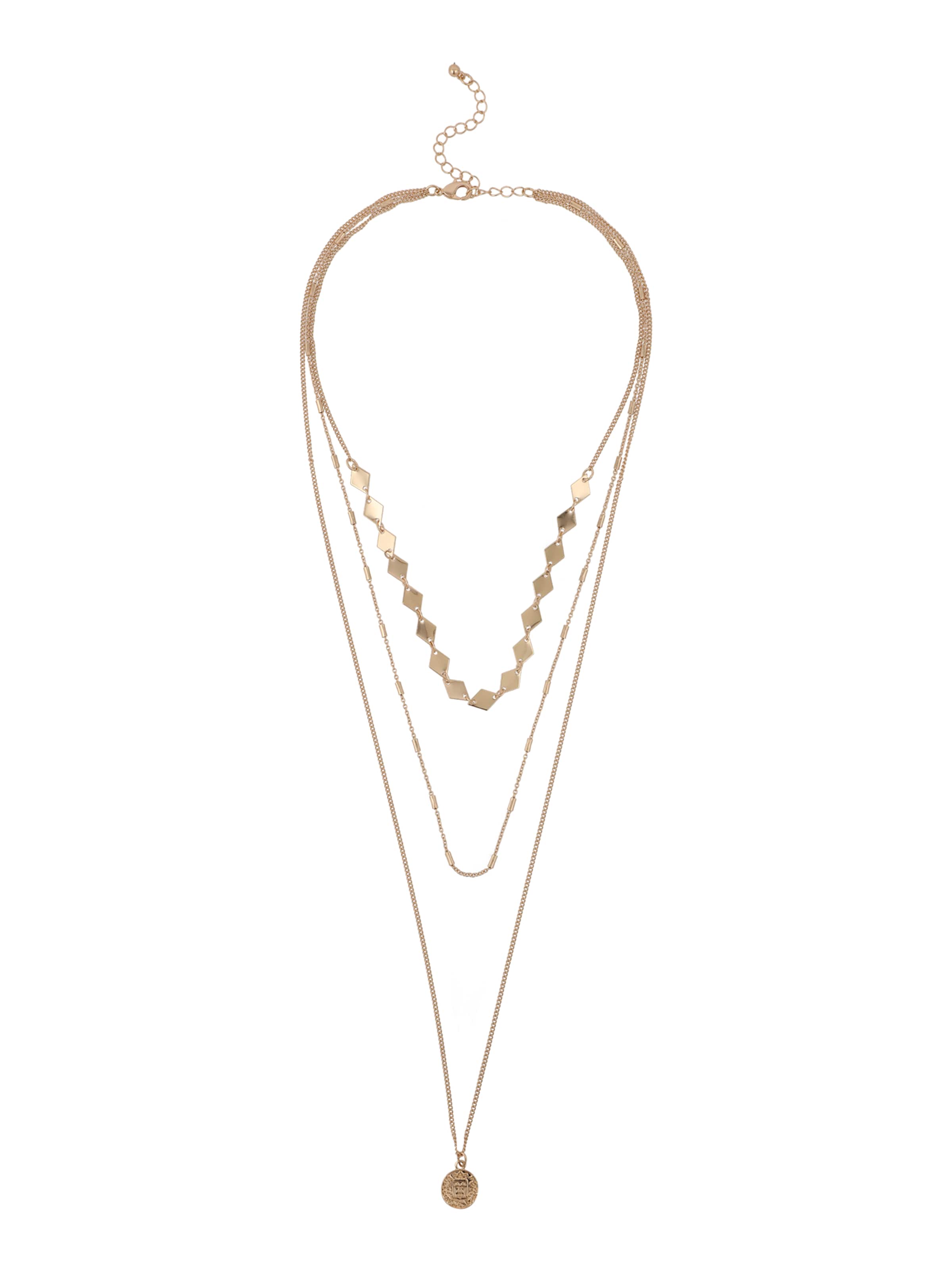 ABOUT YOU - Ketting 'Linea' in de kleur Goud