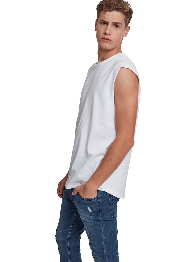 Men Clothing Urban Classics Tank tops White
