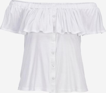 T-shirt BUFFALO en blanc : devant