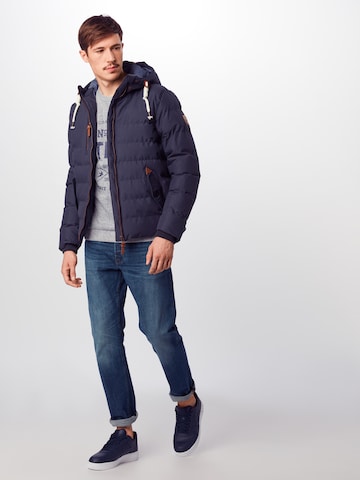 Veste d’hiver 'Chandler' BRAVE SOUL en bleu