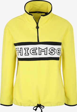 Pull-over de sport CHIEMSEE en jaune : devant