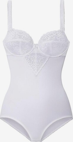 NUANCE Bodysuit in White: front