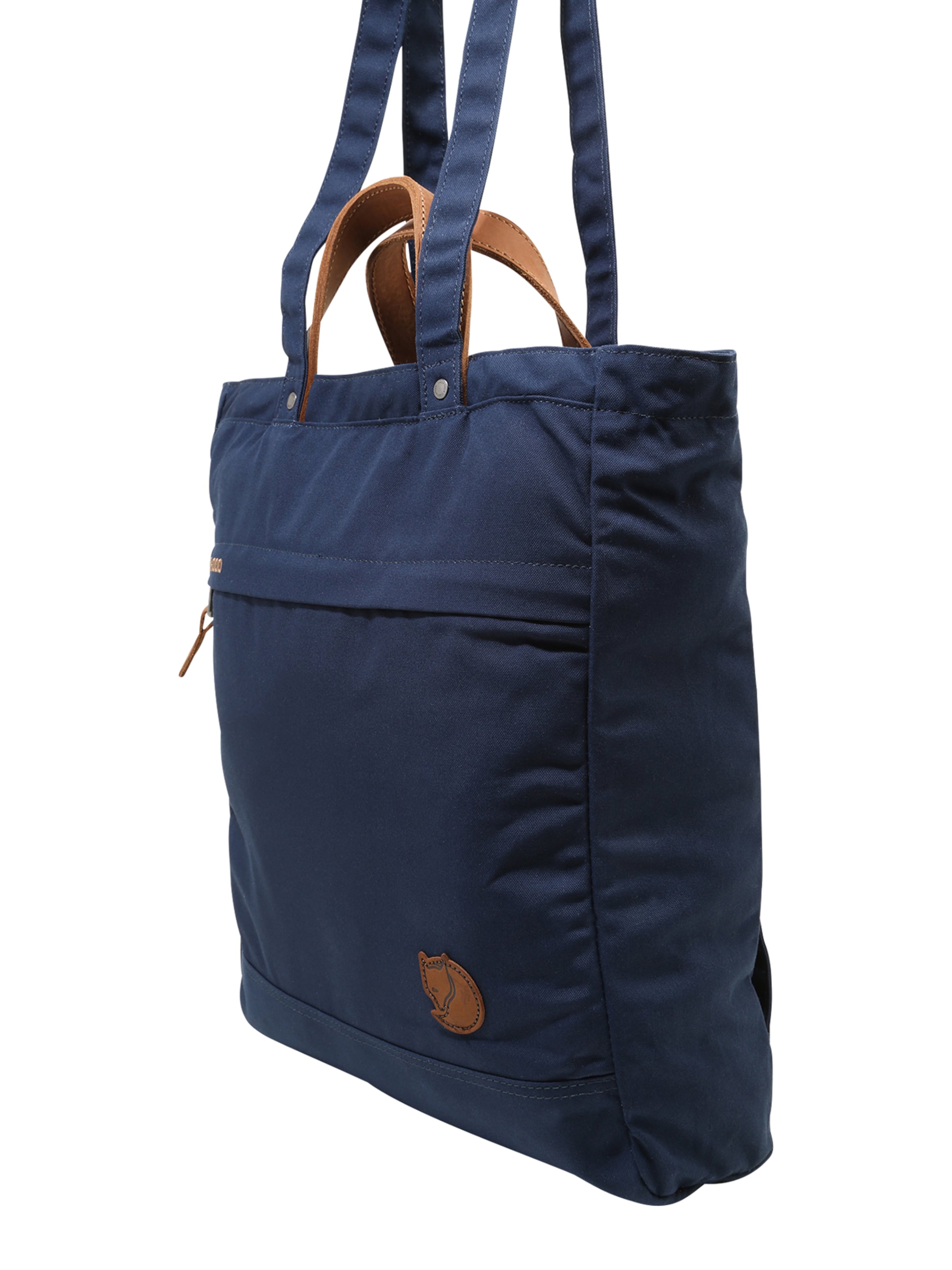 Cabas 'Totepack No.1' Fjällräven en bleu : sur le côté