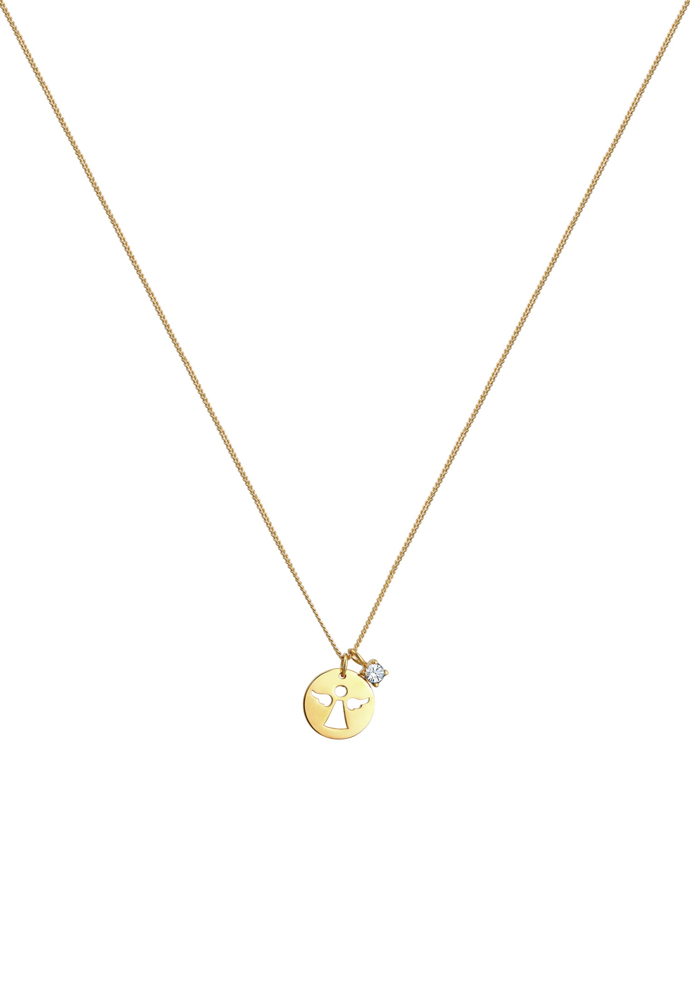 ELLI Necklace 'Engel' in Gold: front