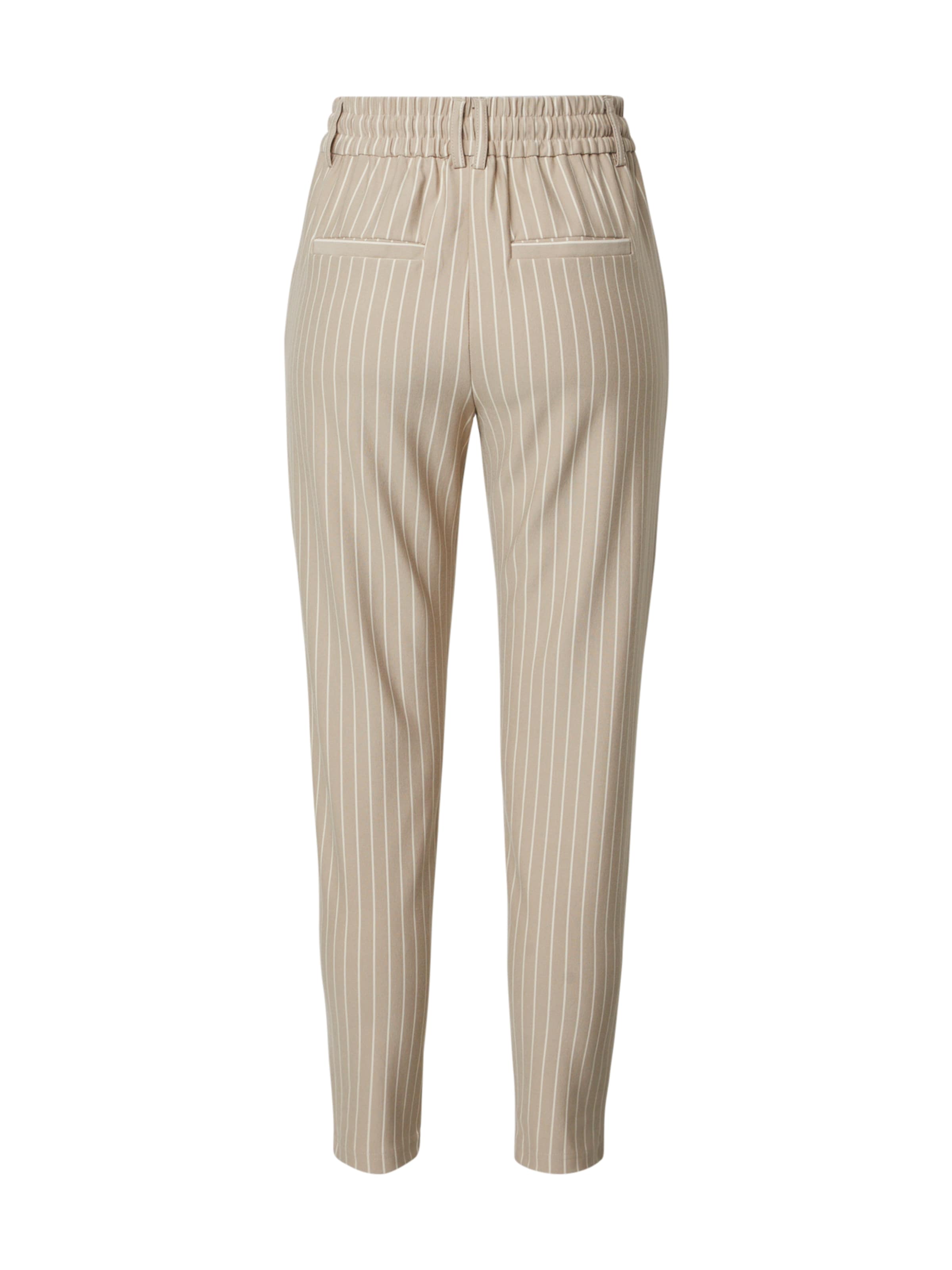 ONLY Slimfit Hlače z naborki 'ONLPoptrash' | bež barva