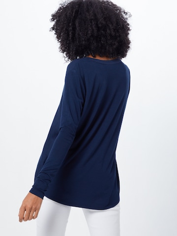 Kaffe Blouse 'Calina' in Blue: back