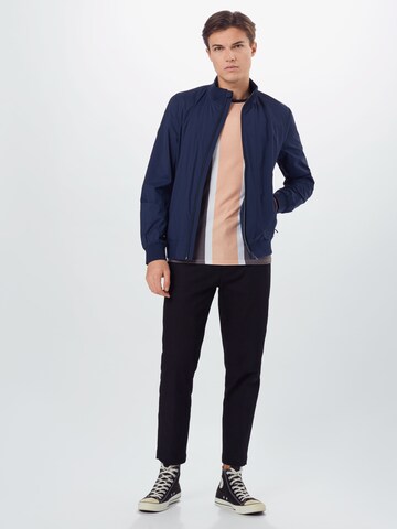 Superdry Regular fit Prehodna jakna 'HARRINGTON' | modra barva