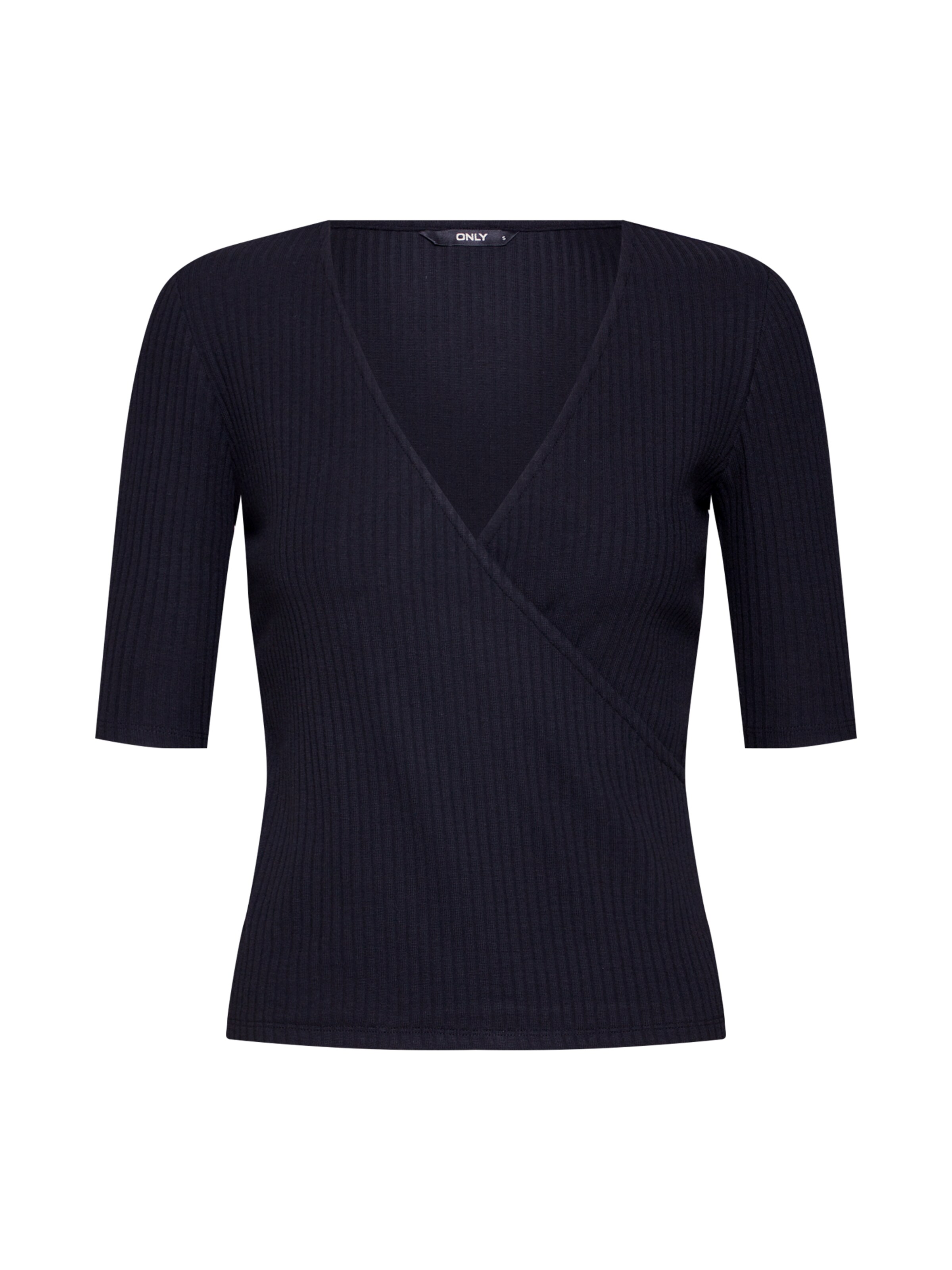 ONLY - Shirt 'ONLANDREA 3/4 TOP JRS' in de kleur Zwart