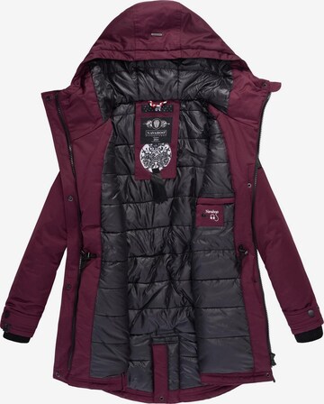 NAVAHOO Winterparka in Rood