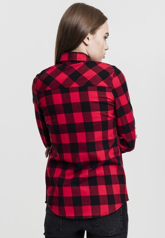 Camicia da donna di Urban Classics in rosso