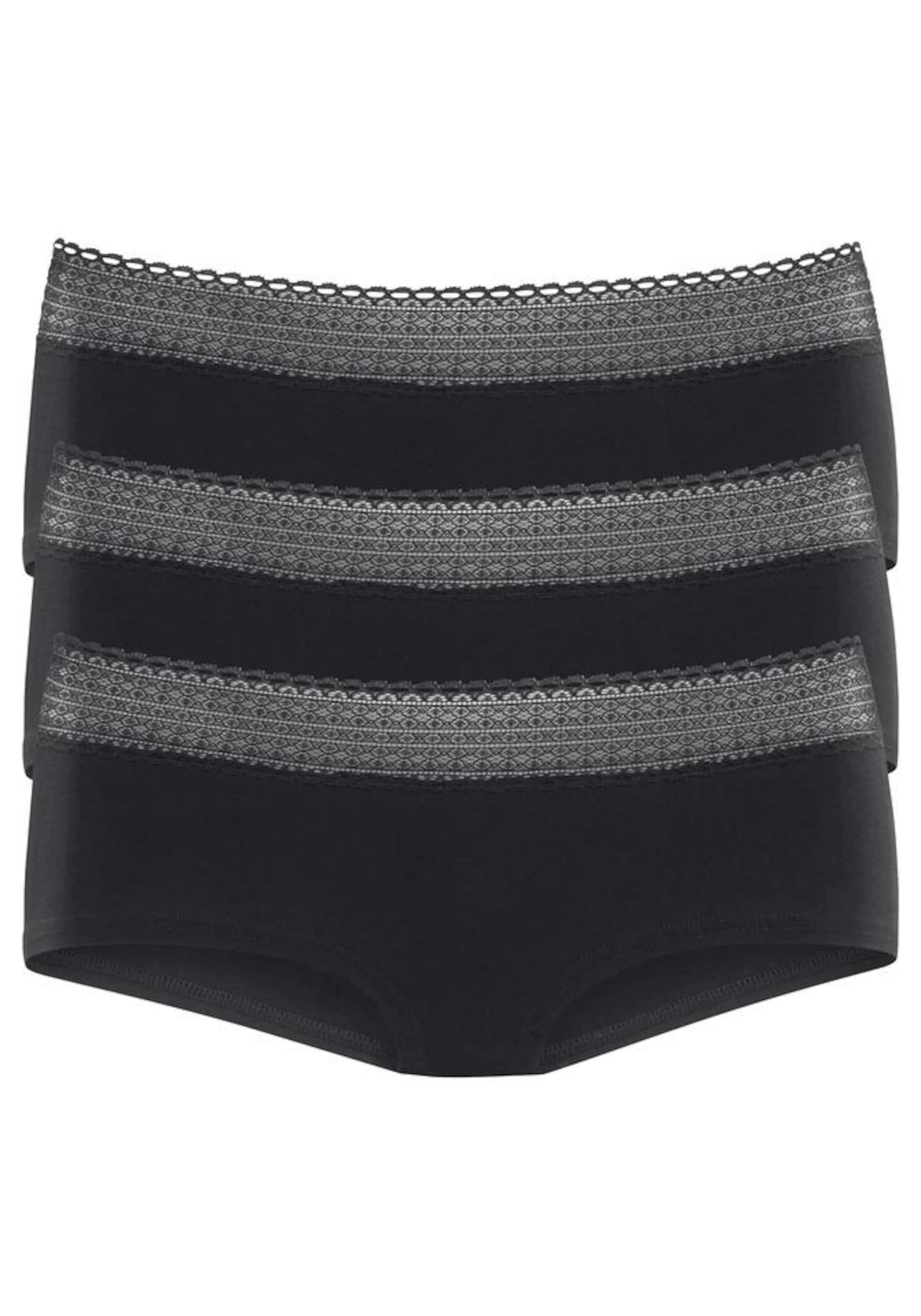 Chiloți de la s.Oliver pe negru: față