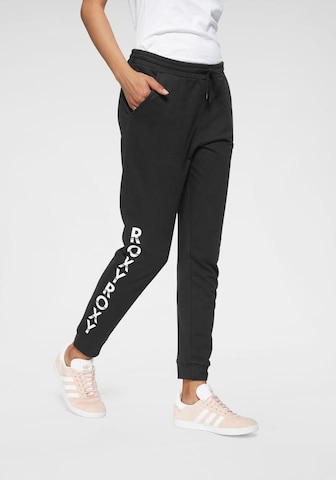 ROXY Tapered Pants in Black: front