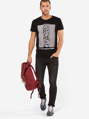 T-Shirt 'Joy Division Up' Mister Tee en noir