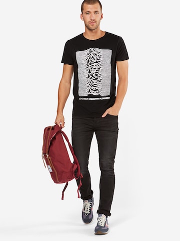 T-Shirt 'Joy Division Up' Mister Tee en noir