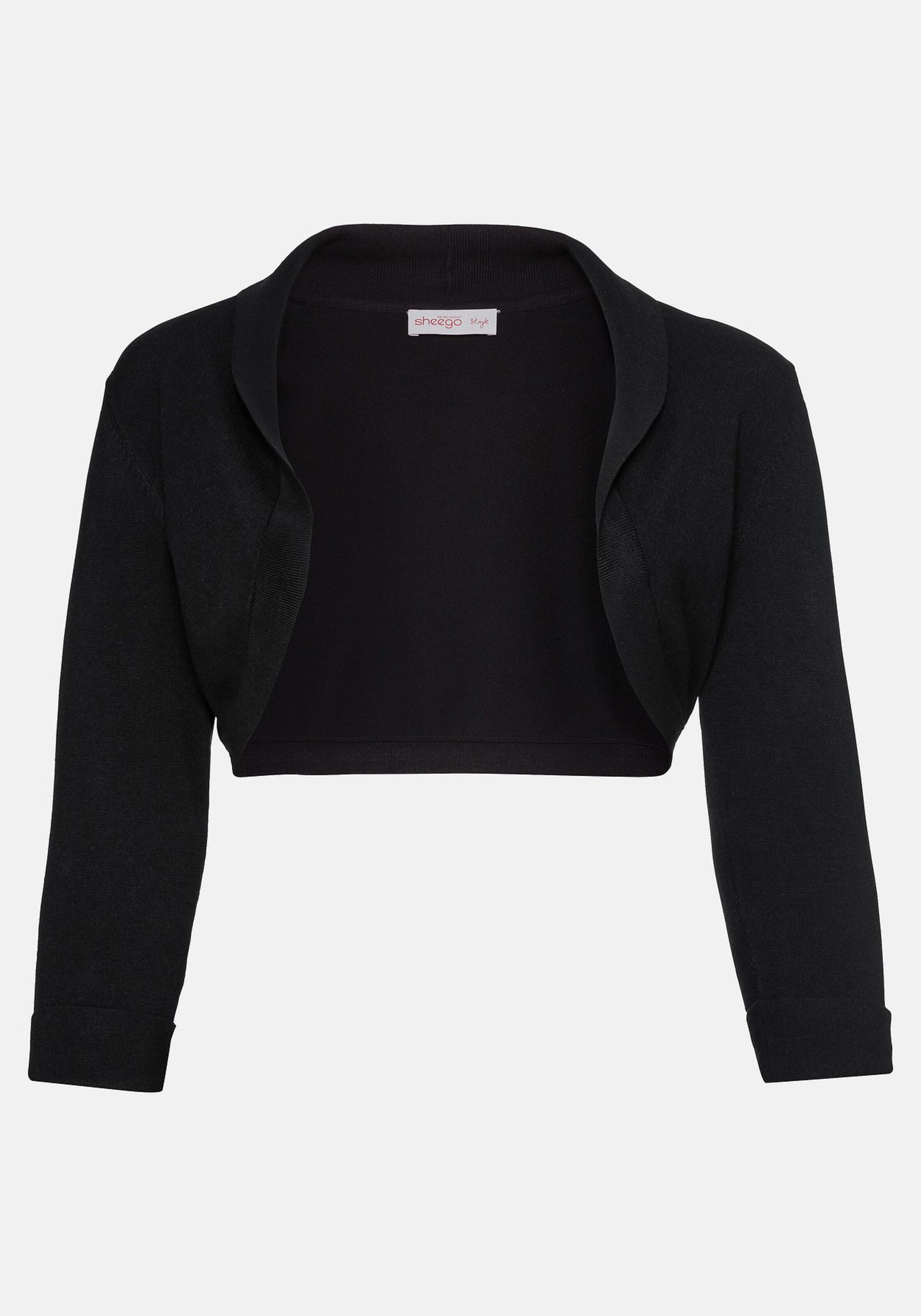 SHEEGO - Bolero in schwarz