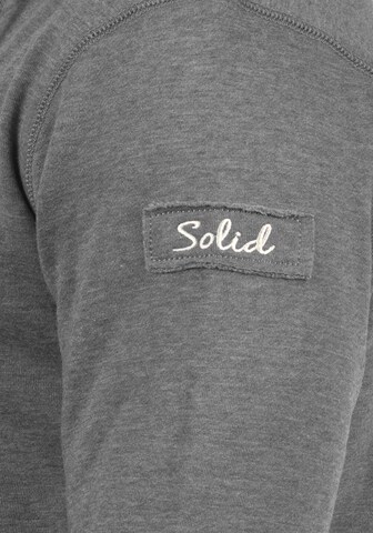 !Solid - Sweatshirt 'Trip' em cinzento