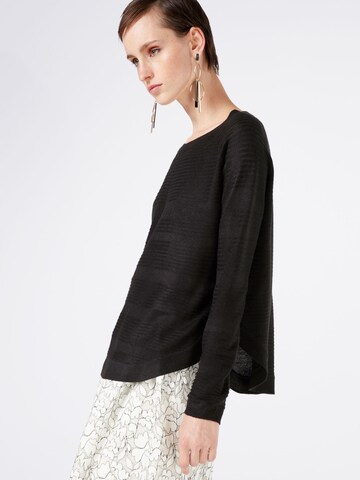 Pull-over 'CAVIAR' ONLY en noir