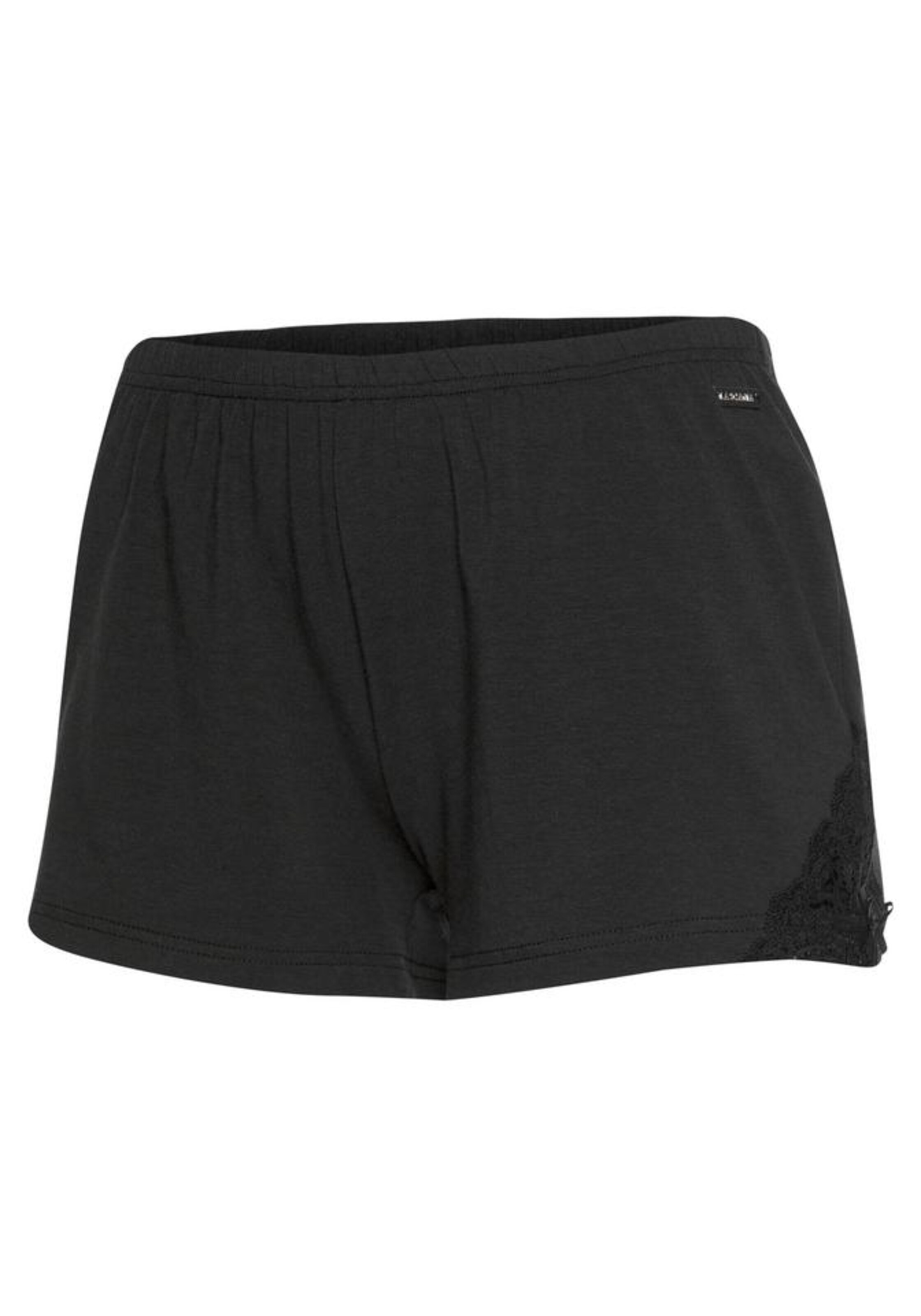 melns LASCANA Pidžamas bikses