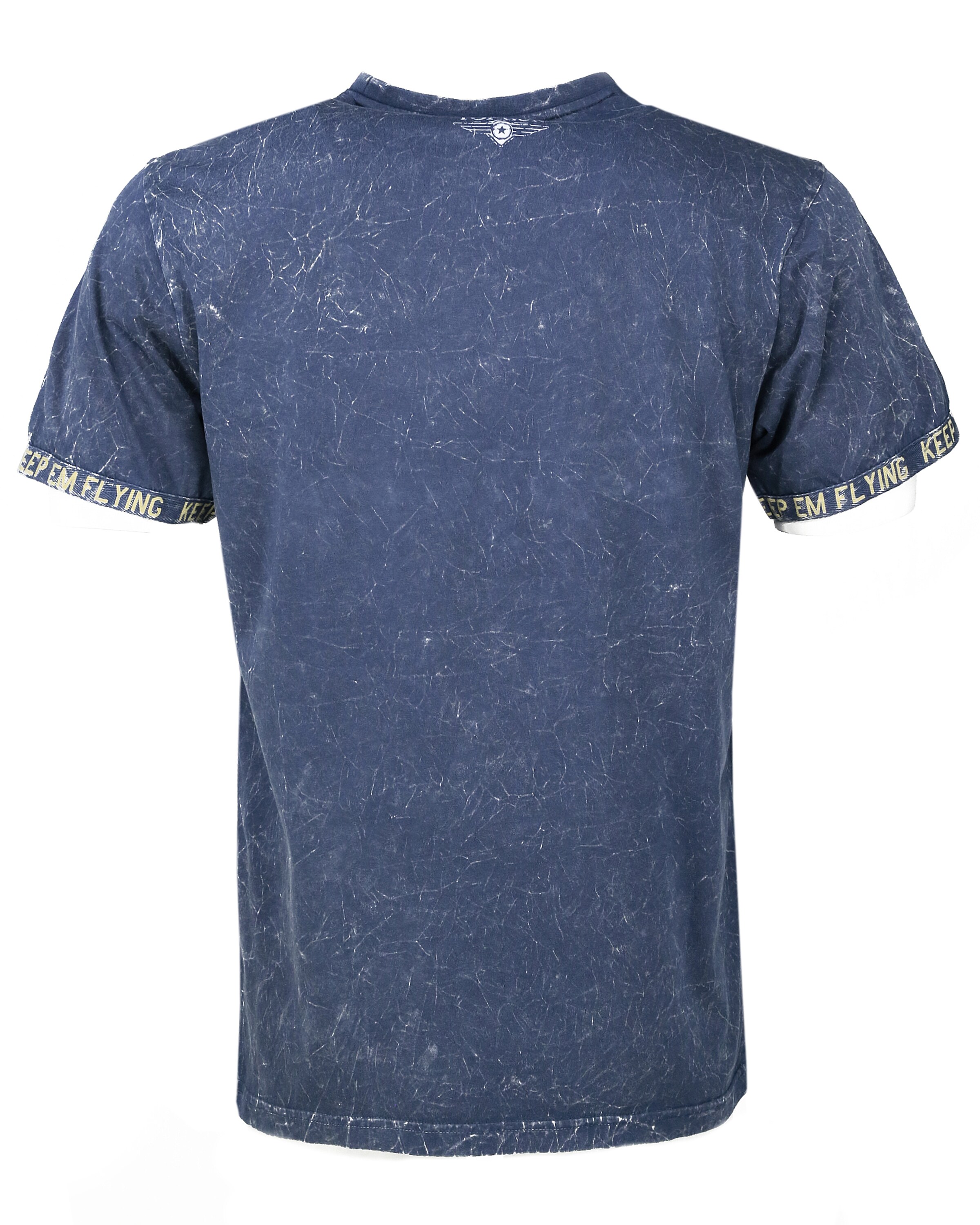 TOP GUN Shirt ' Insignia ' in Blue