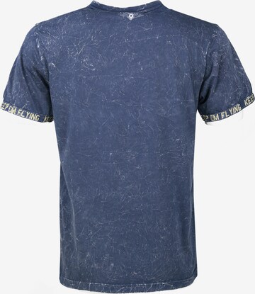 TOP GUN T-Shirt ' Insignia ' in Blau
