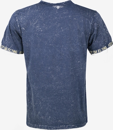 TOP GUN Shirt ' Insignia ' in Blauw