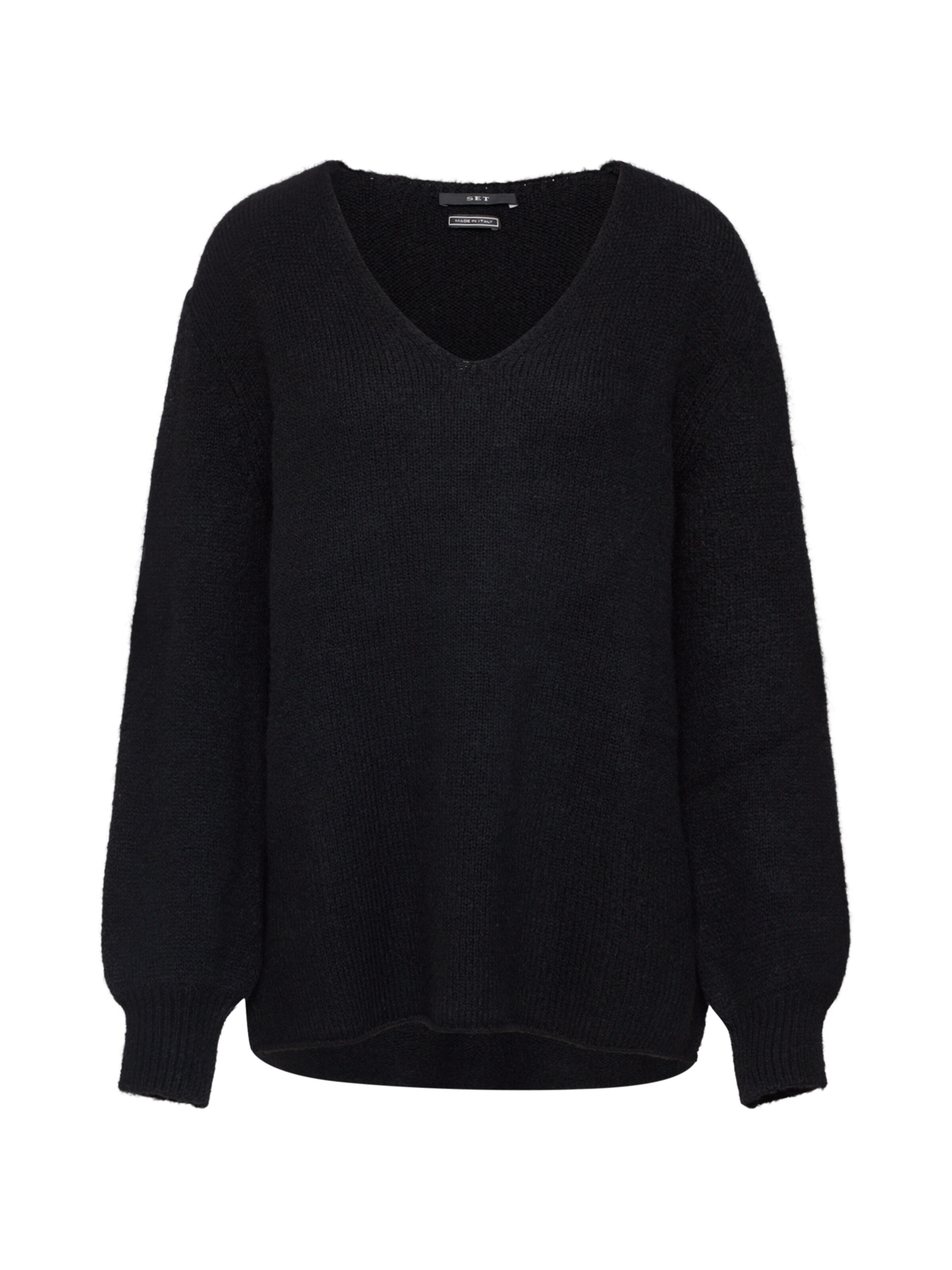 SET - Pullover in schwarz