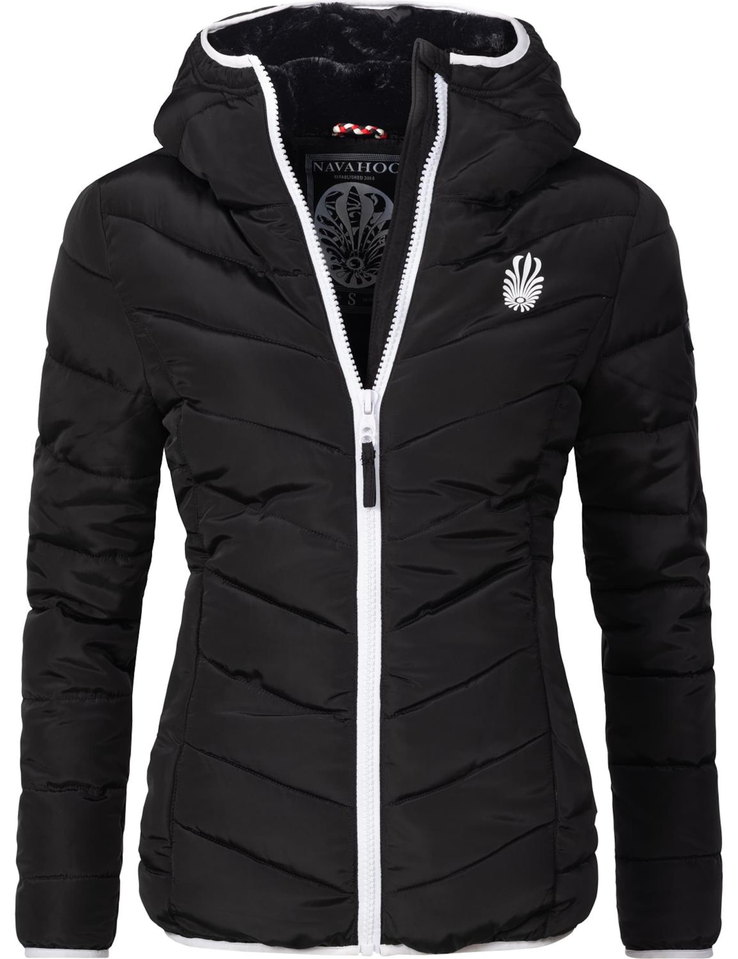 NAVAHOO Kurtka przejściowa 'Elva' w kolorze czarny: przód