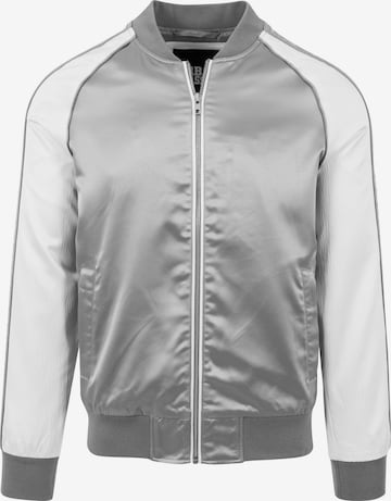 Urban Classics - Chaqueta de entretiempo en plata: frente