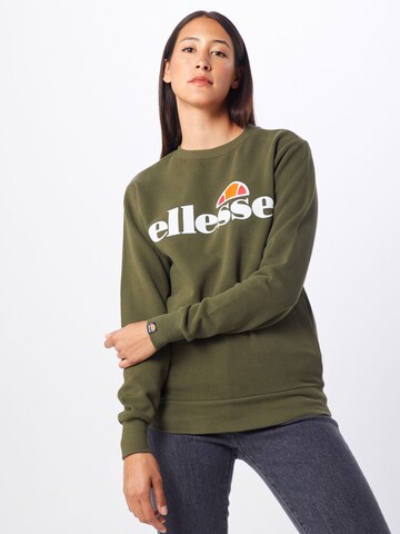 ELLESSE Sweatshirt 'Agata' in Green: front