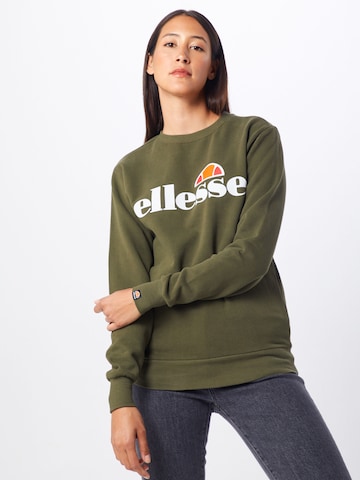 ELLESSE Sweatshirt 'Agata' in Groen: voorkant