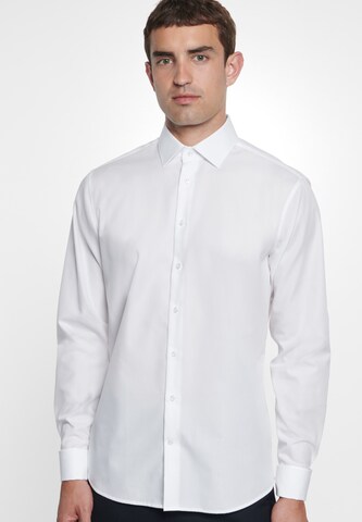 Coupe slim Chemise business SEIDENSTICKER en blanc