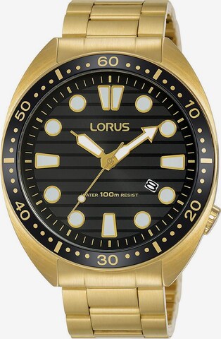 LORUS Analog Watch 'RH922LX9' in Gold: front