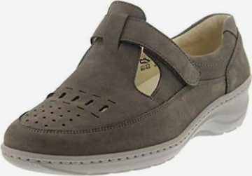 WALDLÄUFER Classic Flats in Grey: front