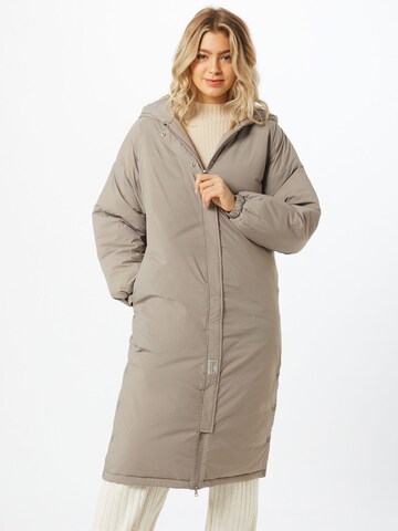 hummel hive Between-seasons coat in Beige: front