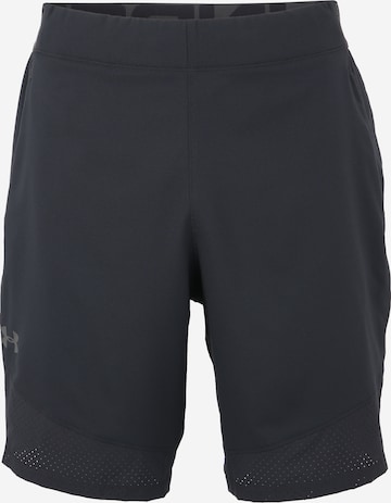 Regular Pantalon de sport 'Vanish' UNDER ARMOUR en noir : devant