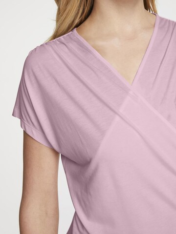 T-shirt heine en rose