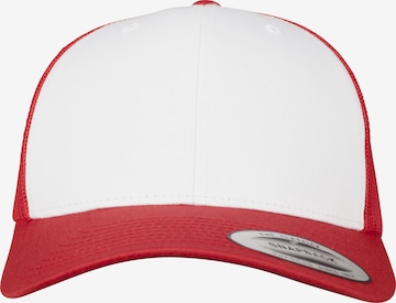 Cappello da baseball 'Retro Trucker' di Flexfit in rosso