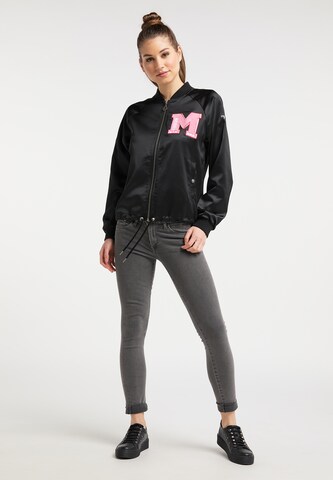 MYMO - Chaqueta de entretiempo en negro: frente