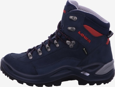 LOWA Boots 'Renegade GTX' in de kleur Donkerblauw / Rood, Productweergave