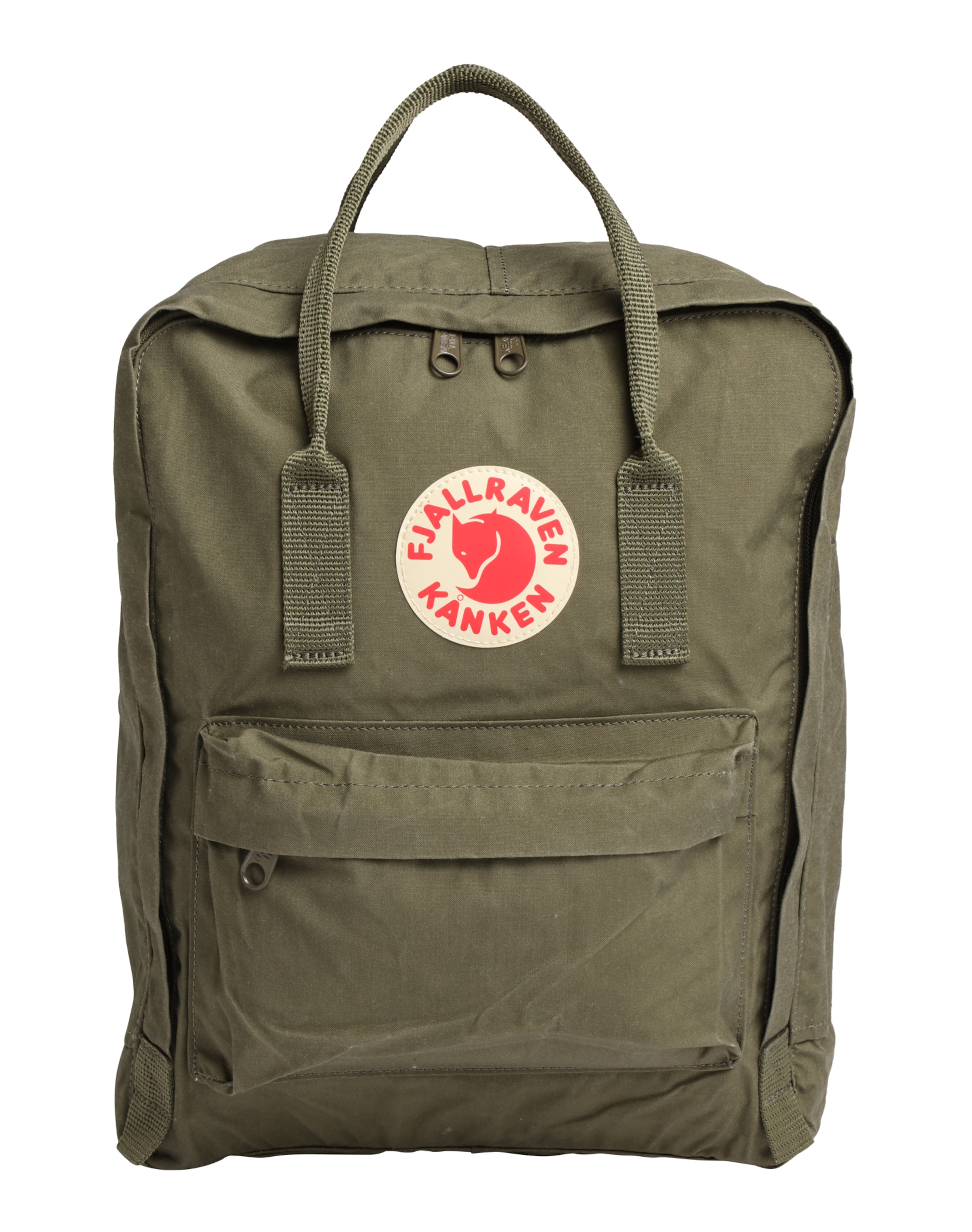 Fjällräven Rucksack 'Kanken' in Grün: Vorderseite