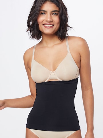 MAGIC Bodyfashion Regular Shapingtop 'Waistnipper' in Zwart: voorkant