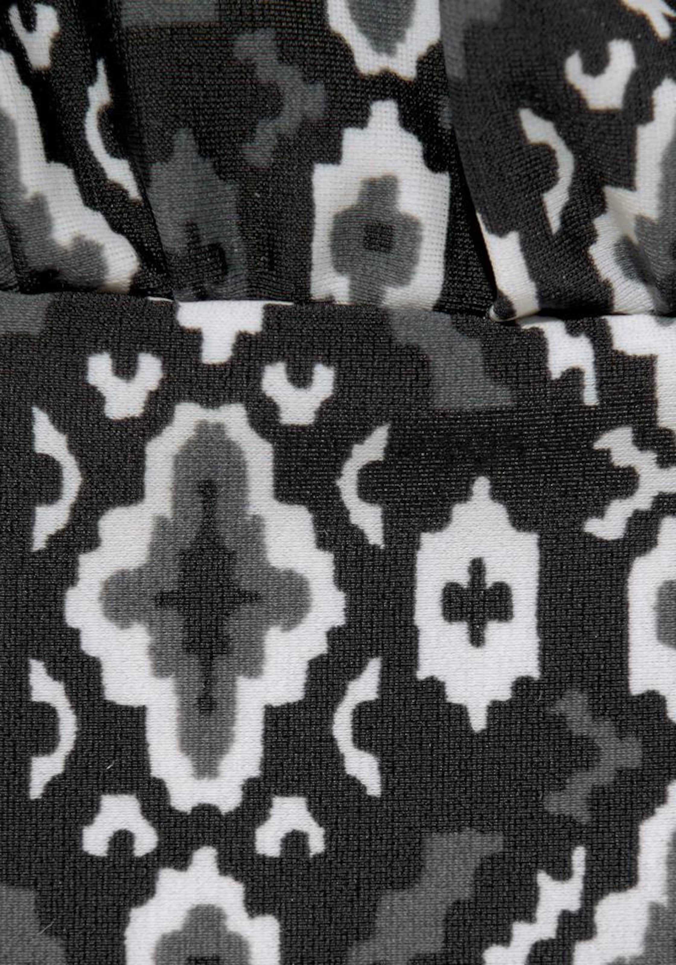 LASCANA Bustier Tankini i sort