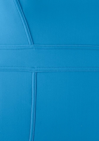 LASCANA Bustier Strój kąpielowy modelujący sylwetkę w kolorze niebieski