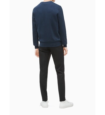 Calvin Klein Regular Pressveckad byxa i svart
