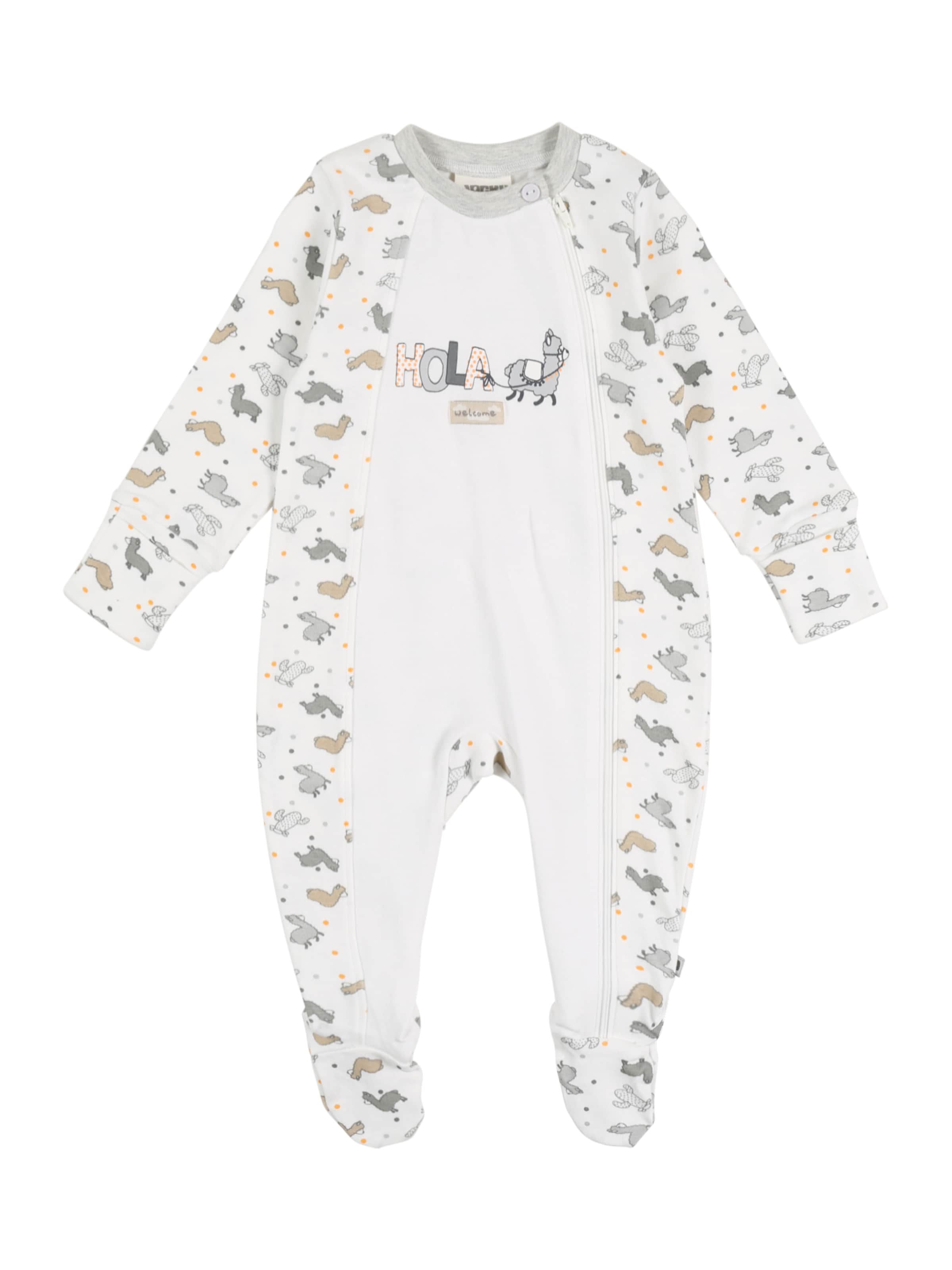 JACKY Обычный Пижама в Белый: спереди