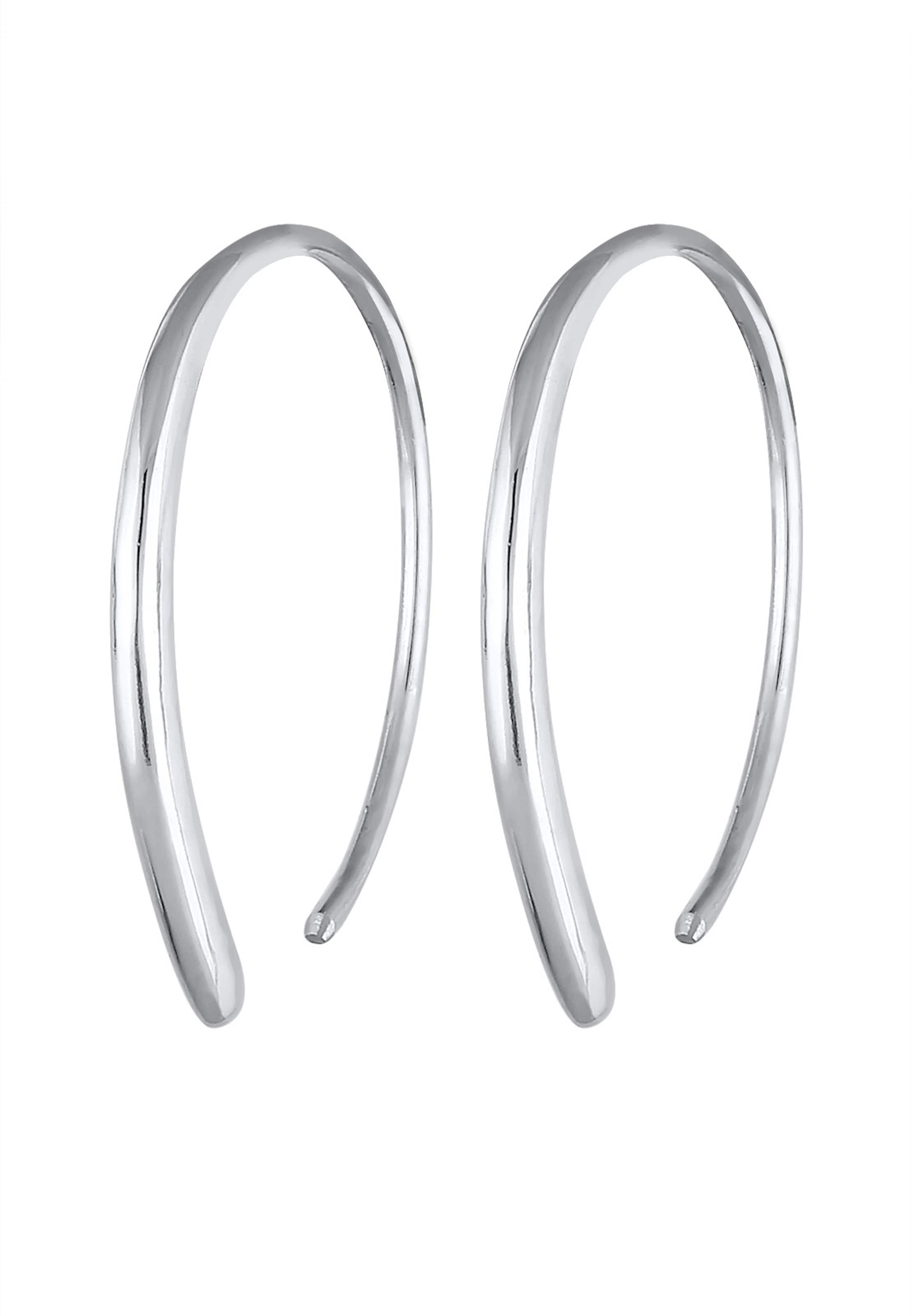 ELLI Earrings in Silver: front