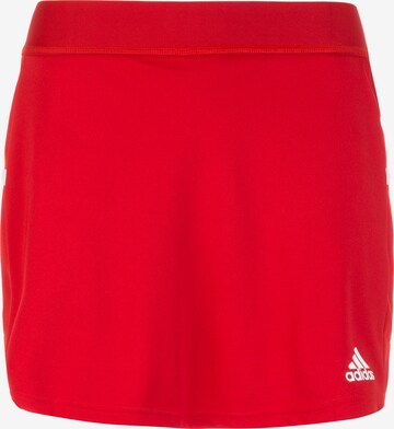 ADIDAS SPORTSWEAR Skinny Sportrok 'Team 19' in Rood: voorkant